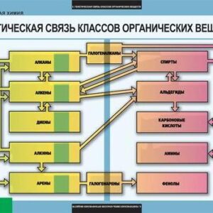 Комплект таблиц "Органическая химия"
