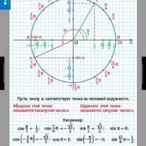 Комплект таблиц "Тригонометрические функции"