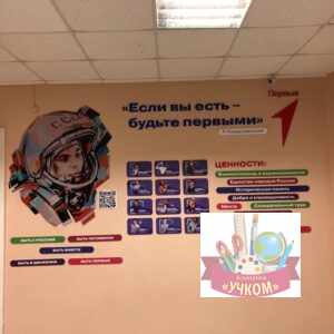 Комплект стендов по оформлению школьного пространства "Движение Первых"